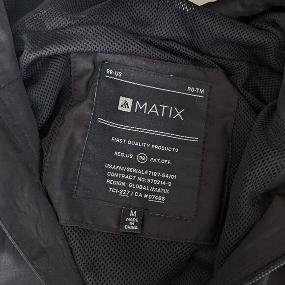 Matix Windbreaker Jacket with Brimmed Hood - Picture 6 of 7